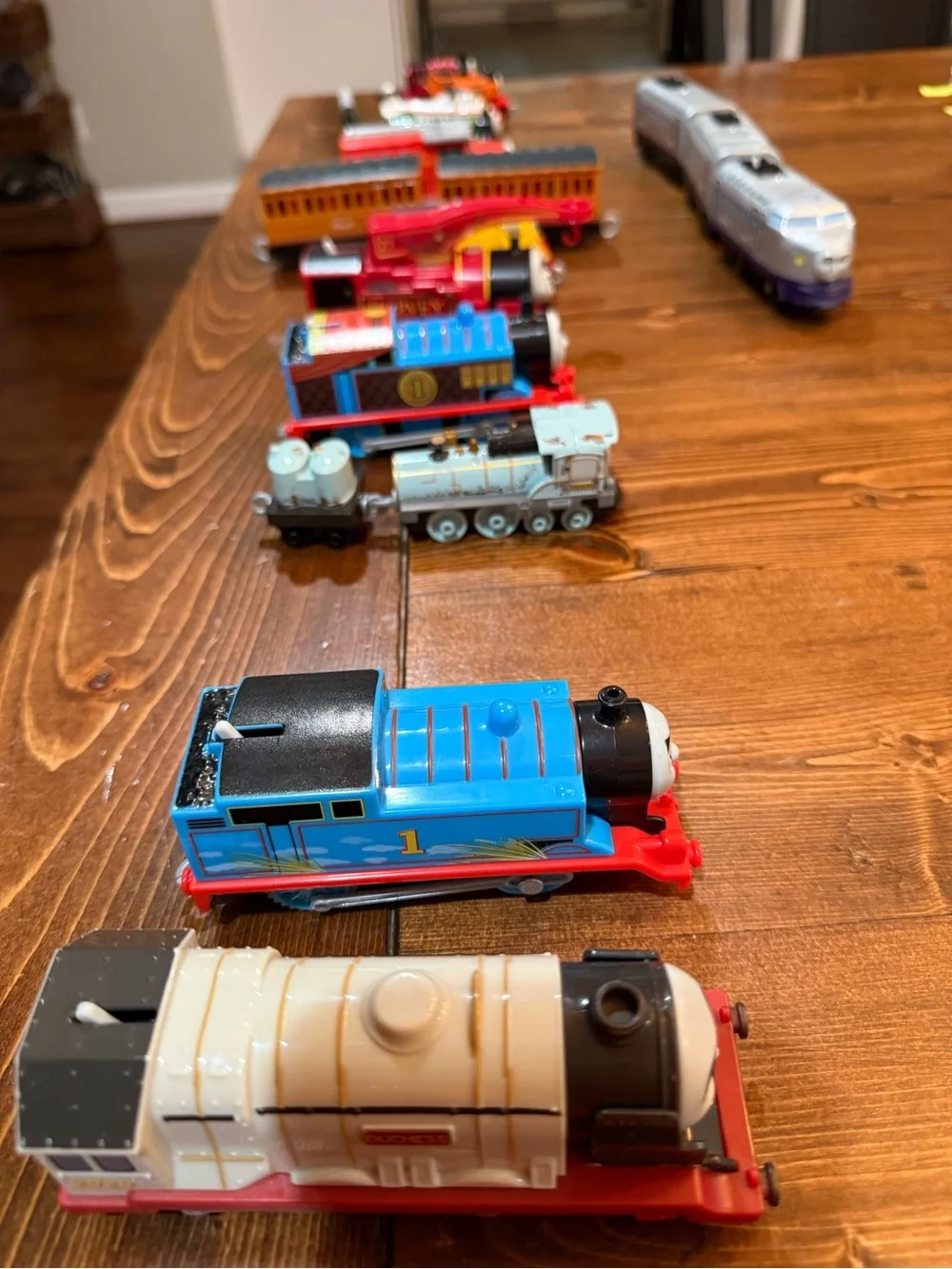 Thomas & Friends Red Crane Engine Toy with Face